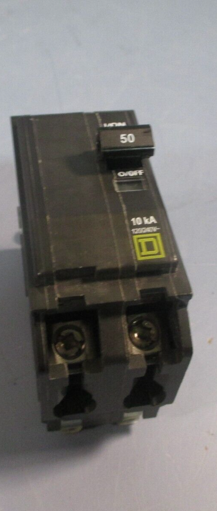 Square D Bolton Mianture Circuit Breaker 50 Amp 2 Pole 120/240V QOB250