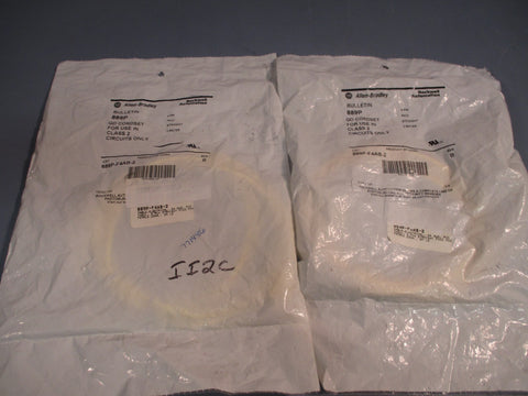 Lot of (2) AllenBradley 4Pin Pico Straight 2m Cordset SER. A 889PF4AB2