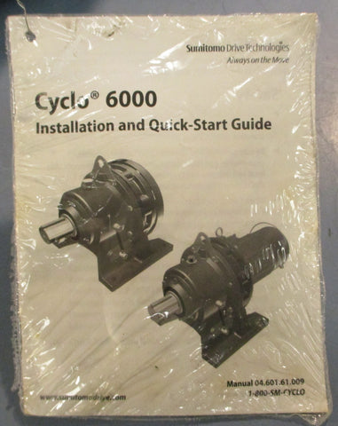 Sumitomo Cyclo 6000 Gearbox CNFJS6125Y17 17:1 Ratio 11/2" Shaft Dia NOS