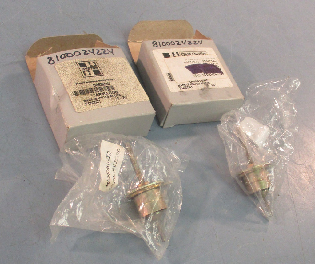 General Electric 44A297281G002 Armature Assembly 3.28 in Length Lot of 2