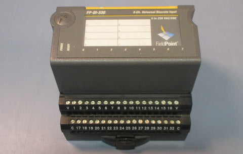 National Instruments FPDI330 8CH Universal Discrete Input 184435A01 Base