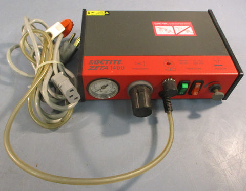 Loctite Zeta 1400 Pneumatic Epoxy Dispenser System 981400 w/ Cord 115/230VAC