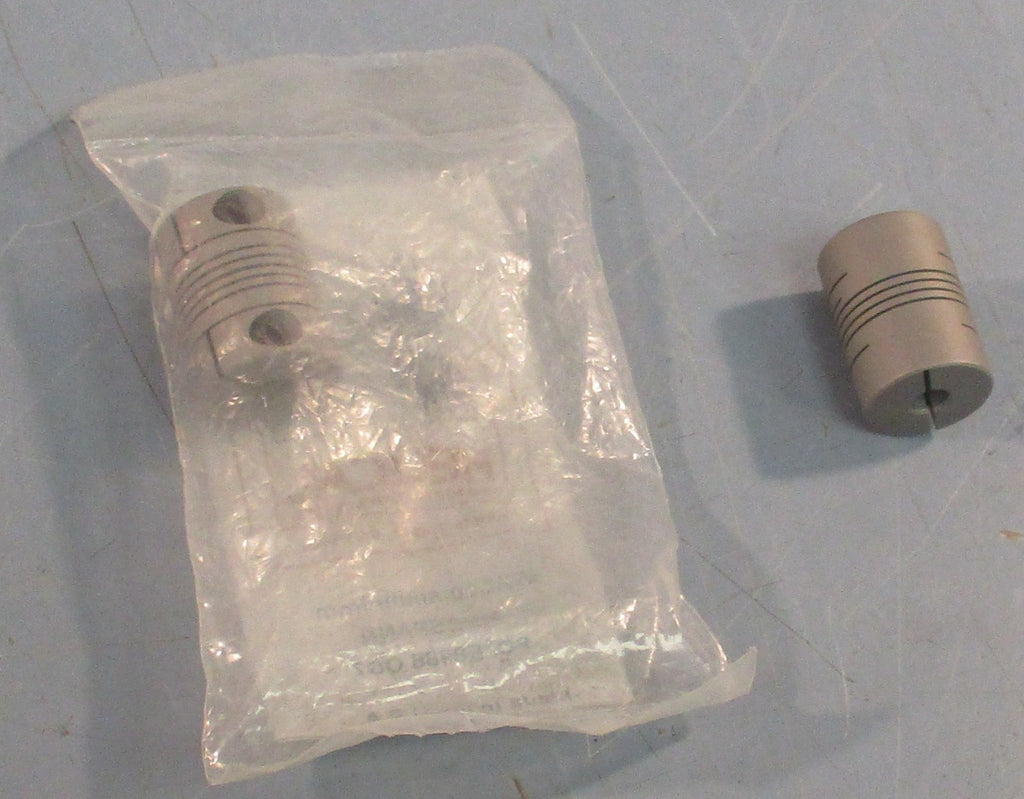 Helical WAC20-6mm-6mm Aluminum Flexible Clamp Coupler 6mm Bore Lot of 2