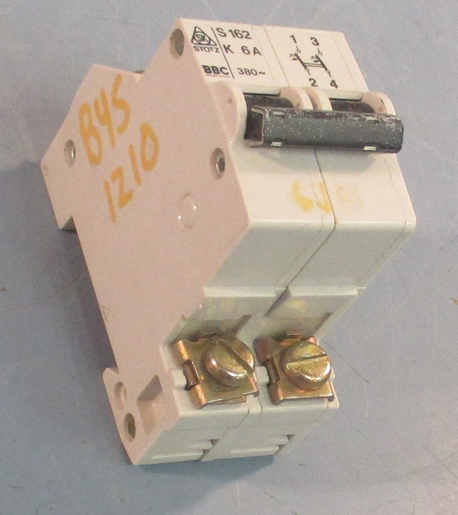 Stotz Kontakt S 162 Circuit Breaker S162K6A 380 Volts 10 Amps