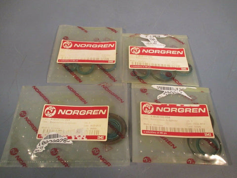 Lot of four Norgren Seal Kit, Compact Cylinder, Buhler XBUE100004