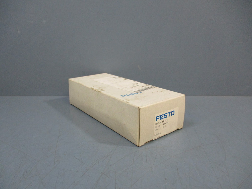 Festo VABE-S6-1R-G12 End Plate NEW