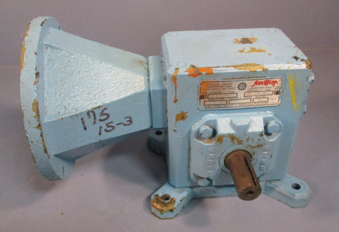 Grove Gear BM175-3 Flexaline 15:1 Ratio Gear Reducer 1.0 Input HP Right Output