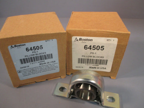 Boston Gear Pillow Blocks (Lot of 2) PS1 64505