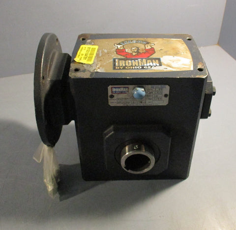 Ohio Gear HMQ82610140H Gear Reducer 3.99 Input HP 10:1 Ratio 7/16" Bore