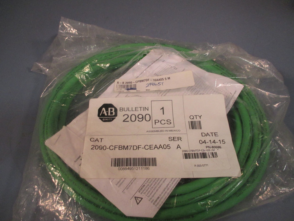 Allen-Bradley Motor Cable SER A 2090-CFBM7DF-CEAA05