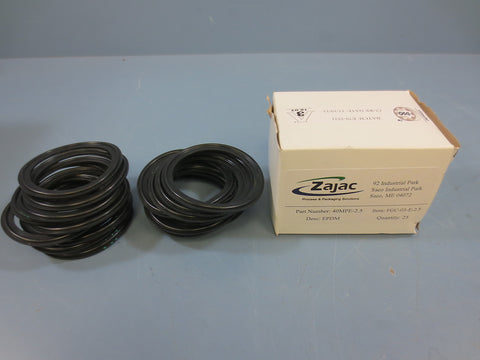25 Nib Zajac 40MPE2.5 FGC03E2.5 Glanged Gaskets Black 2.5" Flange
