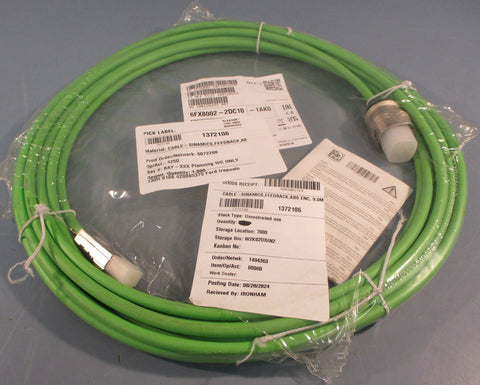 Siemens 6FX8002-2DC10-1AK0 Power Cable Preassembled Motion-Connect 800 Plus 9m L