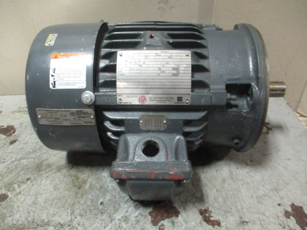 US Motors A034 Motor 3 HP X3S2BCR 1730 RPM 230/460 Volt 182TC Frame