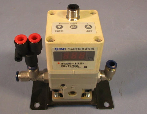 SMC ITV205031T2S4 E/P Regulator Pneumatic 0.7127 PSI Used