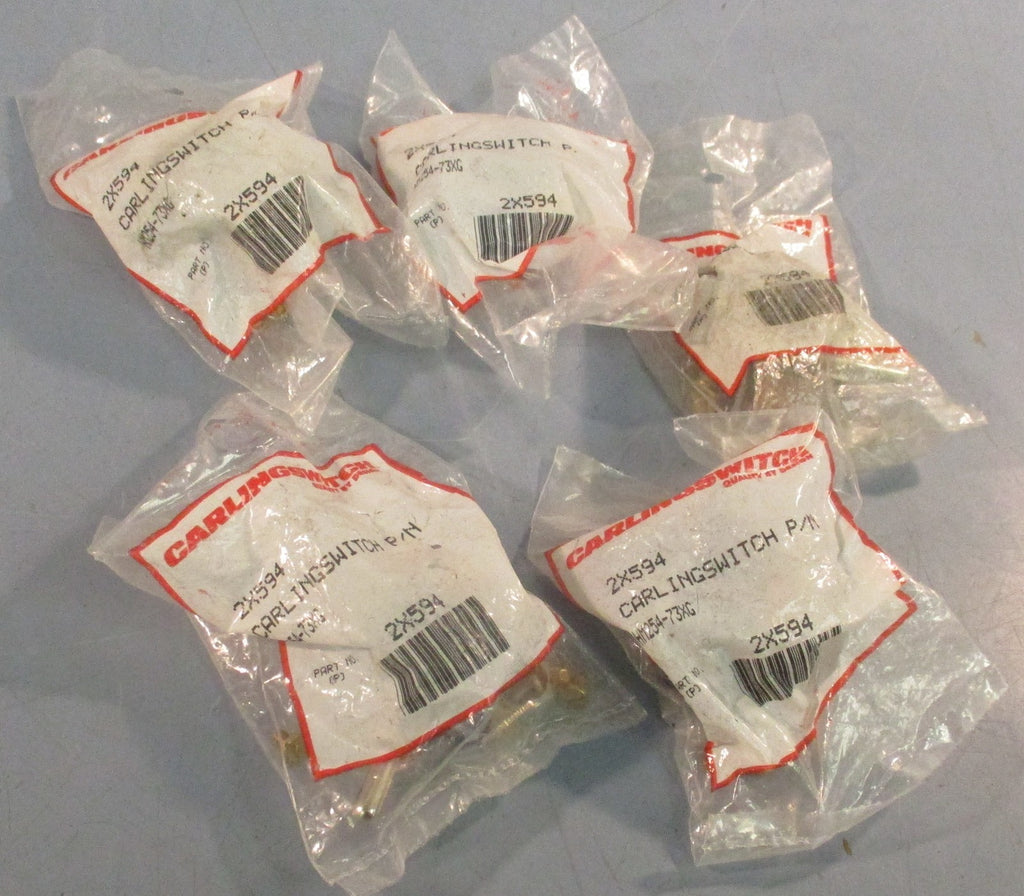 Carling Technologies HM254-73XG Switch 2X594 10A/15A Lot of 5