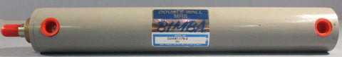 Bimba DWMC-179-2 Pneumatic Air Cylinder 1-1/2" Bore 9" Stroke 200PSI MAX