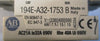 Allen Bradley 194EA321752 Ser B Disconnector Switch 32A 600VAC Missing Screws