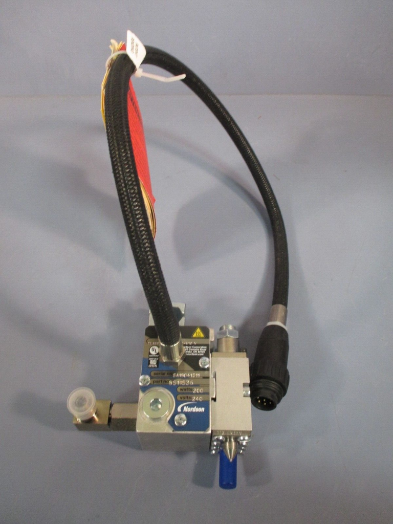 NORDSON GLUE GUN MODULE 200 WATTS 240 VOLTS PART# 8511536 SER# SA18D41511