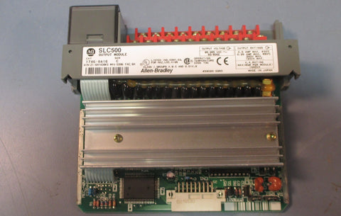 Allen Bradley 1746OA16 Series C SLC 500 Output Module 85265VAC Used