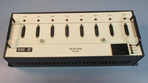 Panelogic PanelTec Netcom PE8000 Port Expander 8 Port V4.0 Rev B Used