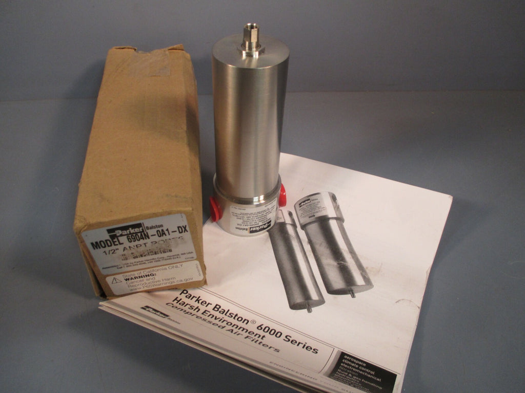 Parker Balston 6000 Series Harsh Environment Compressed Air Filter 6904N-0A1-DX