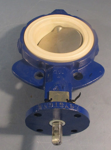 Keystone 990 Butterfly Control Valve 4" 316SS Stem and Disc 150 PSI