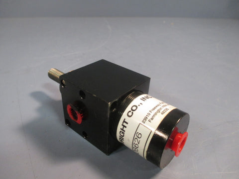 R.M. Wright Co Pneumatic Cylinder 1.5" Bore, 8.5" Stroke 026626 D49998A8.5