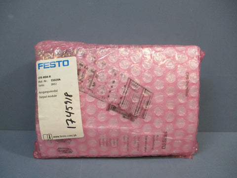 Festo CPX8DAH Output Module Serie: J802 New