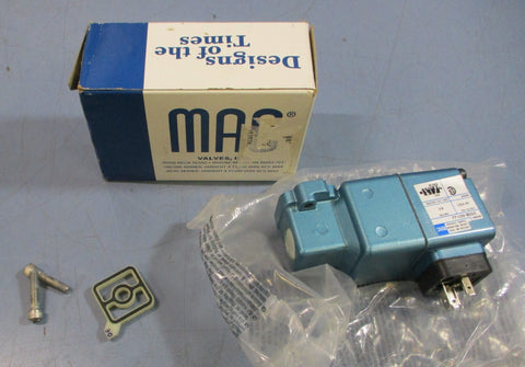 MAC 250B501JJ Solenoid Valve 24VDC, 6 Watts, Vac To 150 PSI