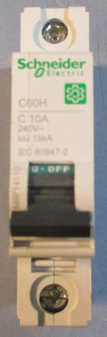 Schneider Electric M9F14110 Miniature Circuit Breaker C60H 240VAC IEC 60947-2