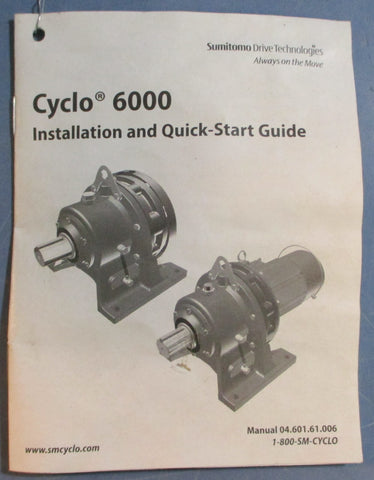NOS Sumitomo CNHJ-6120Y-51 Gear Reducer PA022138 1750RPM 51:1, 2.31HP Cyclo 6000