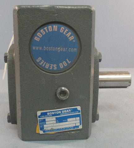 Boston Gear F724-15-B5-G Gear Speed Reducer 15:1 Ratio 2.34HP 1-1/8" Shaft Dia