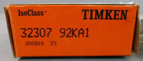 Timken 32307 92KA1 Tapered Roller Bearing Cup and Cone 35mm x 80mm x 32.75mm