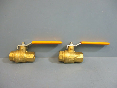 Parker V520P8 Brass Ball Valve 600 WOG NEW Lot of 2