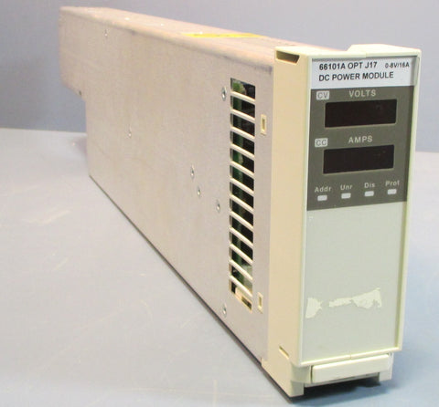 Agilent 66101A OPT J17 0-8V / 16A DC Power Module 360VA Max / 50/60Hz