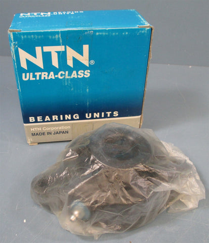 NTN Ultra-Class Flange Block Bearing, 2 Bolt, 1-1/4" Dia Shaft, 5-1/8" Ball