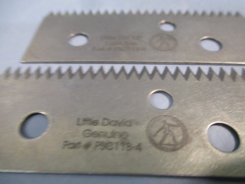 Lot of (2) Tape Blade For Little David PSC11B-4