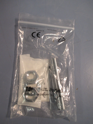 PEPPERL & FUCHS INDUCTIVE PROXIMITY SENSOR (23487) NEB6-12GM50-E2-V1