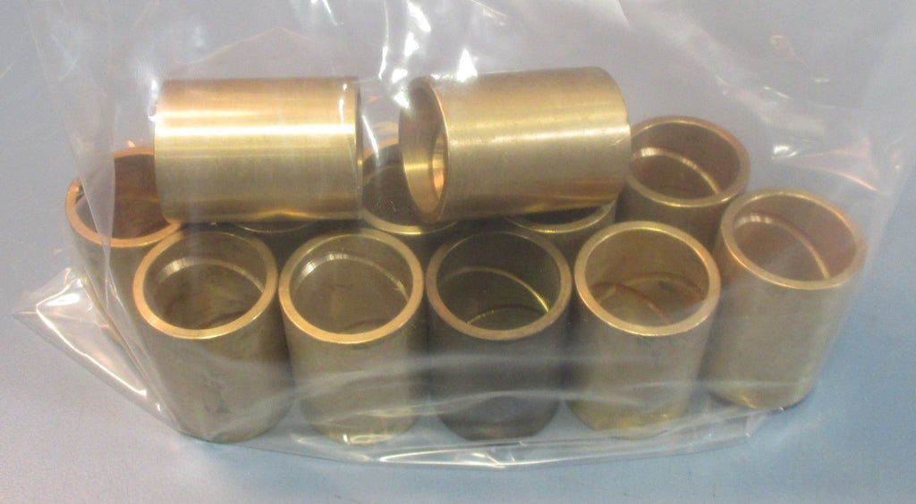 Brass Groove Piston Bushings 25 x 30 x 40mm Lot of 12