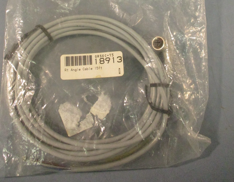 Tri-Tronics GRSEC-15 15ft (4.6m) Right Angle Cable, Quick Disconnect 90 Deg