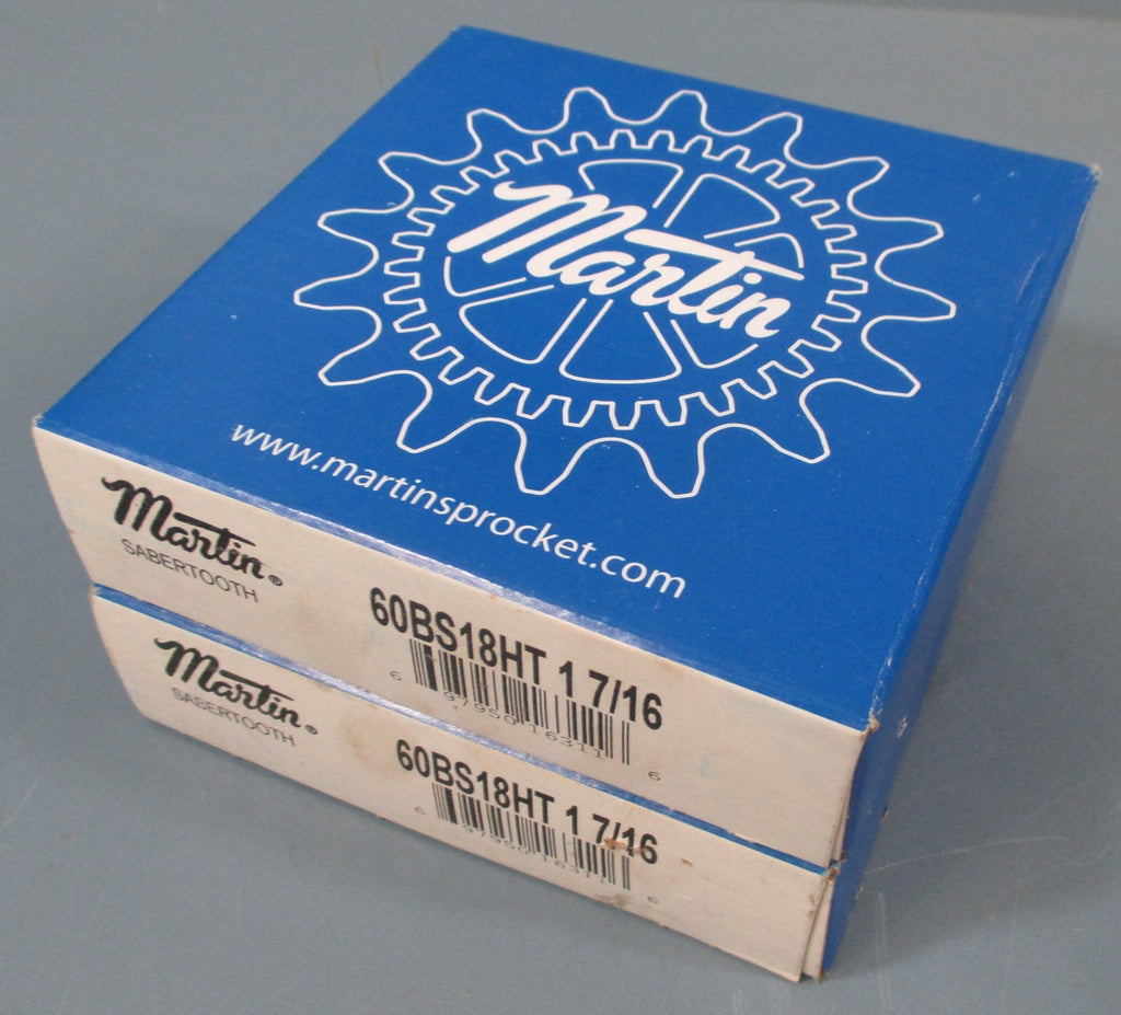 Martin Saber Tooth Sprockets: 60BS18HT 1 7/8 Lot of 2