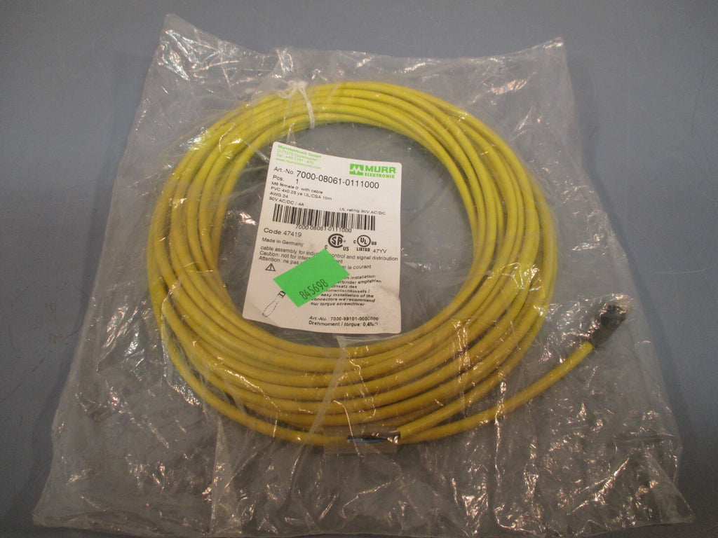 MURR ELEKTRONIK CABLE 7000-08061-0111000