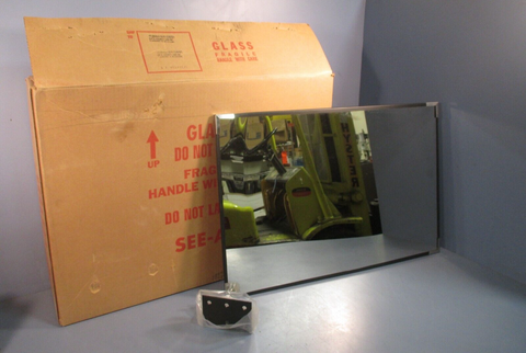 SEE ALL Rectangular Glass Indoor/Outdoor Security Mirror 24" x 16" RR1624