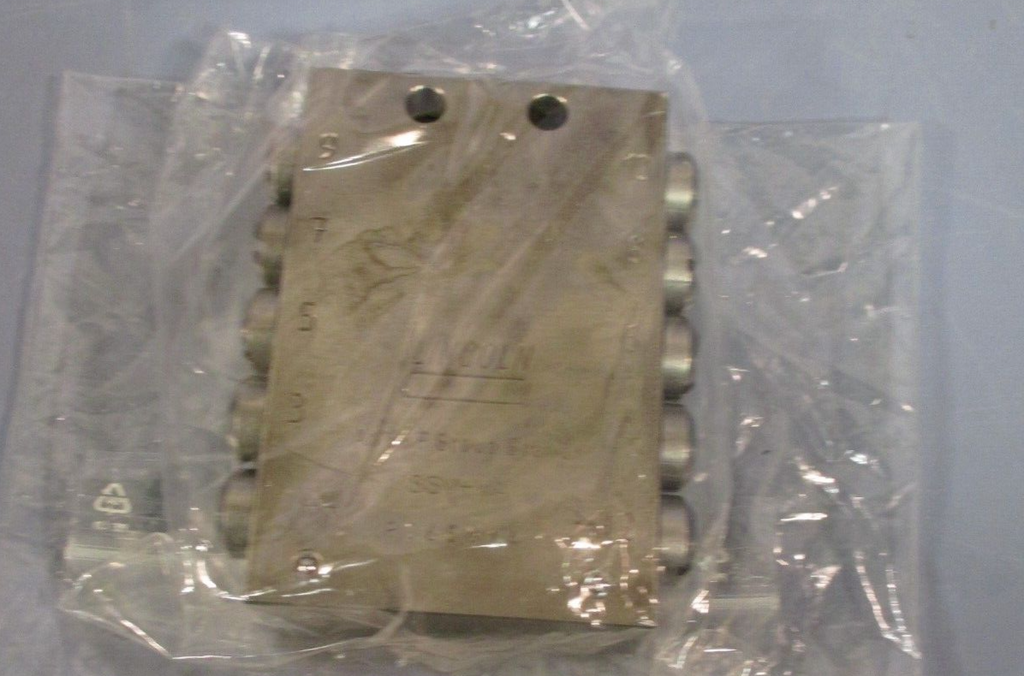 LINCOLN SSV DIVIDER VALVE BLOCK SSV-VA 619-27475-1