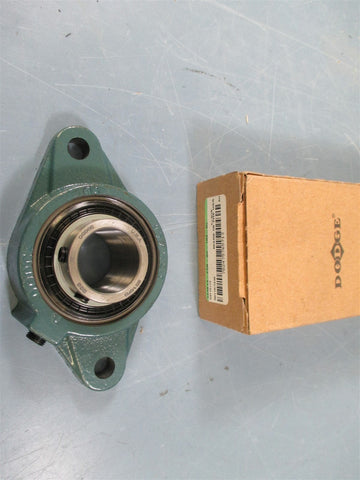 Dodge 124614F2BSC103NL 13/16" Bore 2 Bolt Flange Block Bearing New