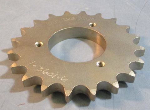 Martin 50B20 Single Row Sprocket 17/8" Bore 1/2" W 20 Teeth 5ZLm