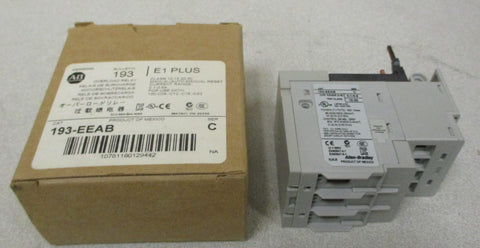 Allen Bradley 193-EEAB Ser C Overload Relay Maunal/ Manual Auto Reset 0.1-0.5 A