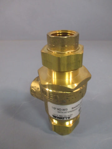WATTS BACKFLOW PREVENTER 1/2" 9DM3 250F 175 PSI 0062670 4A810