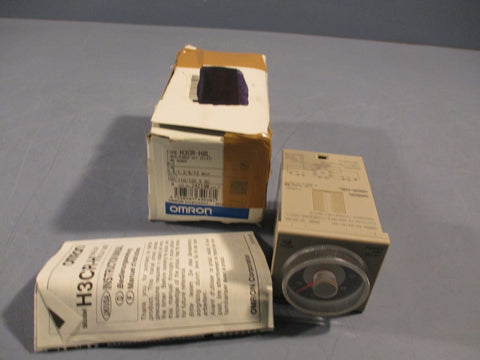 Omron Power Off Delay Relay Timer Range 0.612 24 VAC H3CRH8L