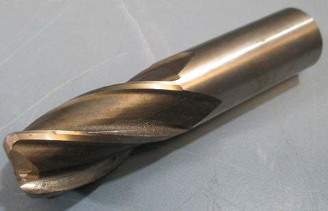 Putnam Rounded Edge End Mill Cutter, 1", Cobalt, LD=5.441, 4FL, USA